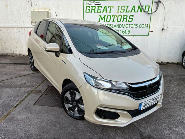 Honda Jazz Hatchback, Petrol Hybrid, 2018, Beige