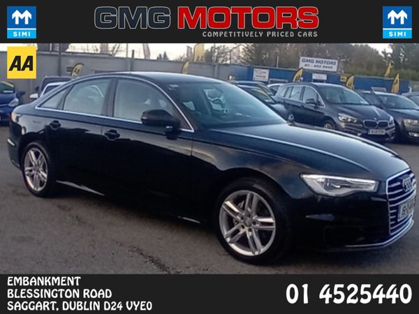 Audi A6 Saloon, Diesel, 2015, Black