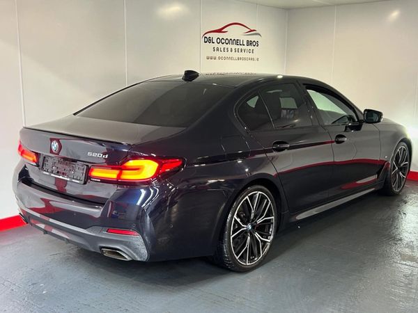 BMW 5-Series Saloon, Diesel, 2022, Black