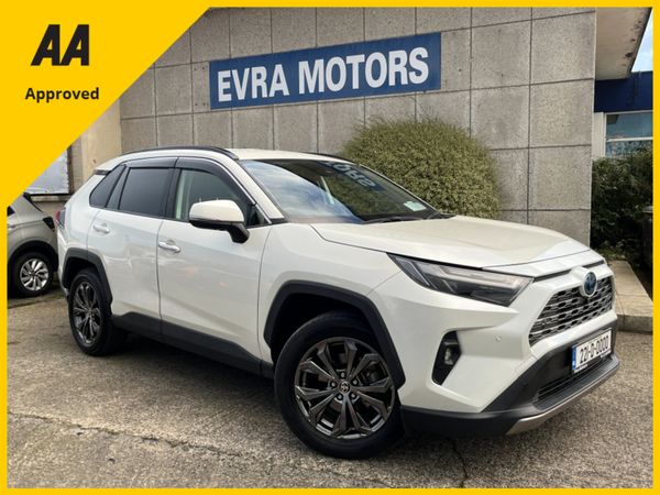 Toyota RAV4 SUV, Petrol Hybrid, 2022, White