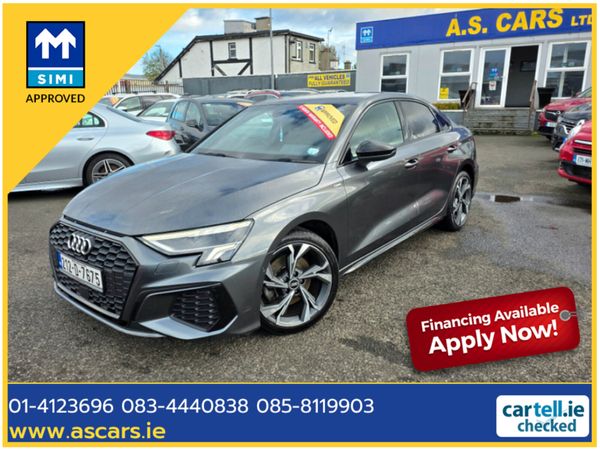 Audi A3 Saloon, Petrol, 2021, Grey