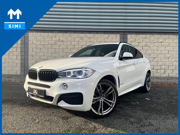 BMW X6 Coupe, Diesel, 2015, White