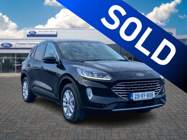 Ford Kuga MPV, Petrol Plug-in Hybrid, 2023, Black