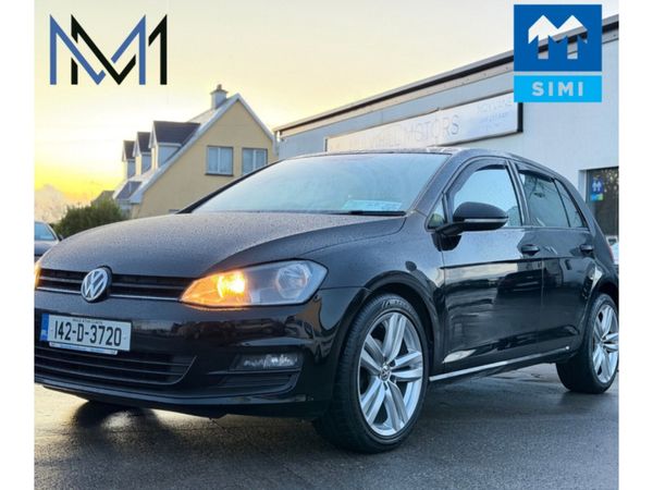 Volkswagen Golf Hatchback, Diesel, 2014, Black