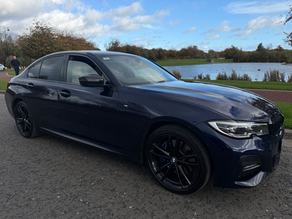 BMW 3-Series Saloon, Petrol Hybrid, 2020, Blue