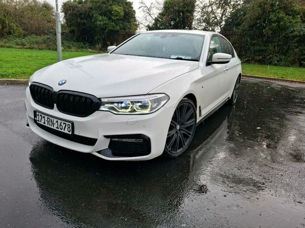 BMW 5-Series Saloon, Diesel, 2017, White