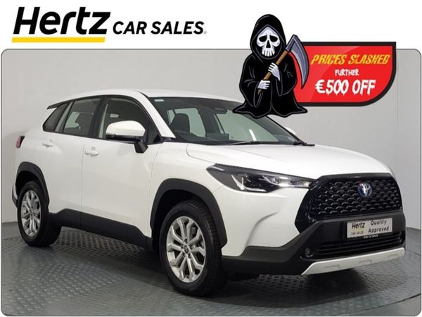 Toyota Corolla Cross Hatchback, Petrol Hybrid, 2023, White