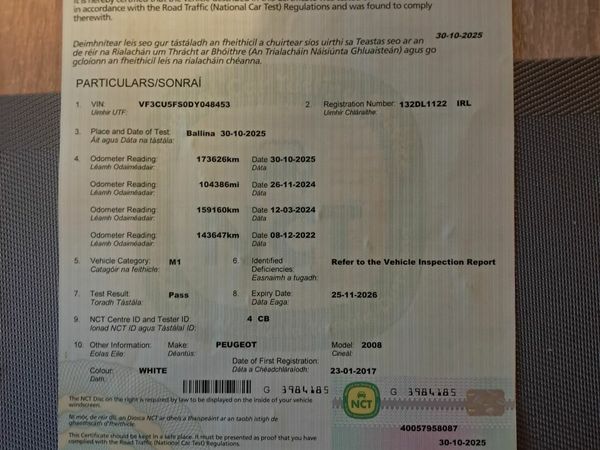 Peugeot 2008 Hatchback, Petrol, 2013, White