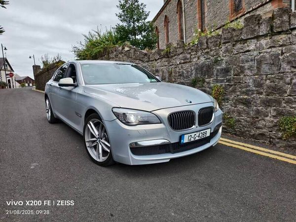BMW 7-Series Saloon, Diesel, 2012, Silver