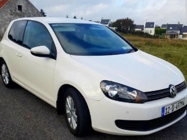 Volkswagen Golf Hatchback, Diesel, 2012, White