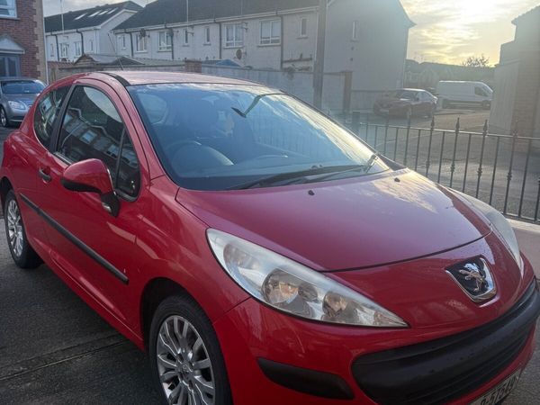 Peugeot 207 Hatchback, Petrol, 2007, Red
