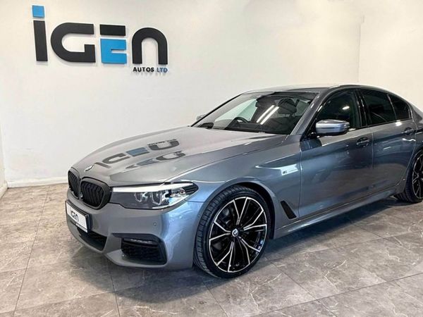 BMW 5-Series , Diesel, 2019, Blue