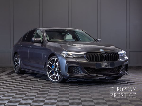 BMW 5-Series Saloon, Petrol Plug-in Hybrid, 2022, Grey