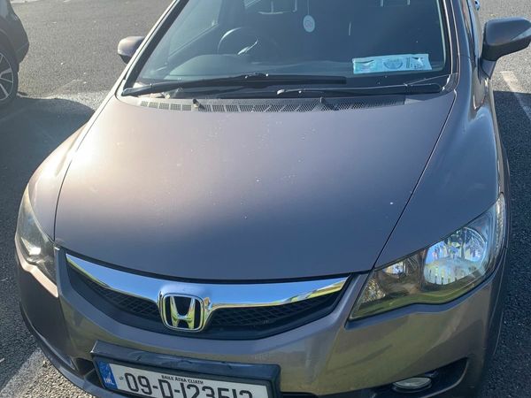 Honda Civic Saloon, Petrol Hybrid, 2009, Silver