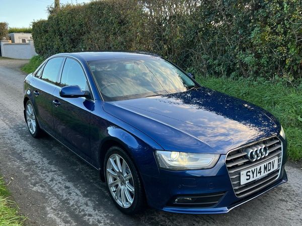 Audi A4 Saloon, Diesel, 2014, Blue