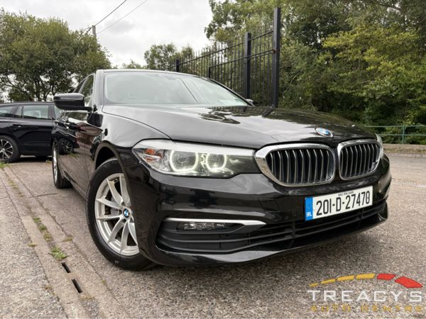 BMW 5-Series Saloon, Diesel, 2020, Black