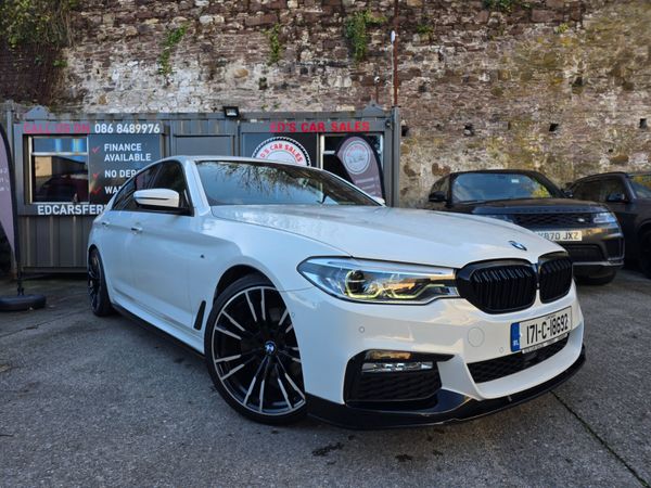 BMW 5-Series Saloon, Diesel, 2017, White