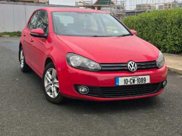 Volkswagen Golf Hatchback, Diesel, 2010, Red