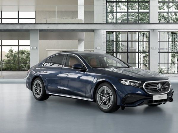 Mercedes-Benz E-Class Saloon, Diesel Hybrid, 2026, Blue