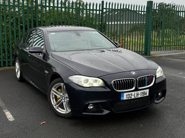 BMW 5-Series Saloon, Diesel, 2013, Black