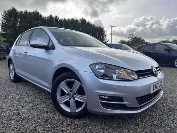 Volkswagen Golf Hatchback, Diesel, 2017, Silver
