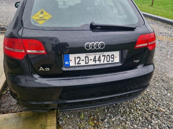 Audi A3 Hatchback, Diesel, 2012, Black