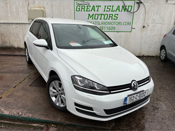 Volkswagen Golf Hatchback, Petrol, 2015, White