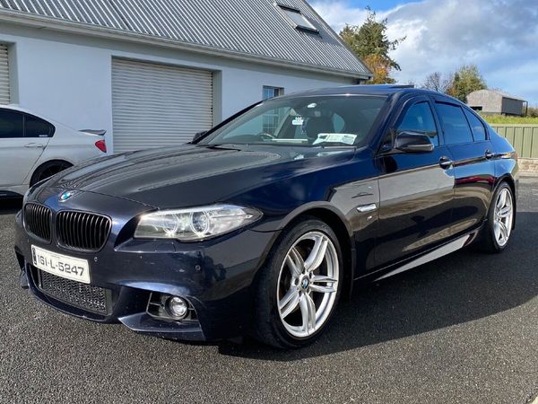 BMW 5-Series Saloon, Diesel, 2016, Black