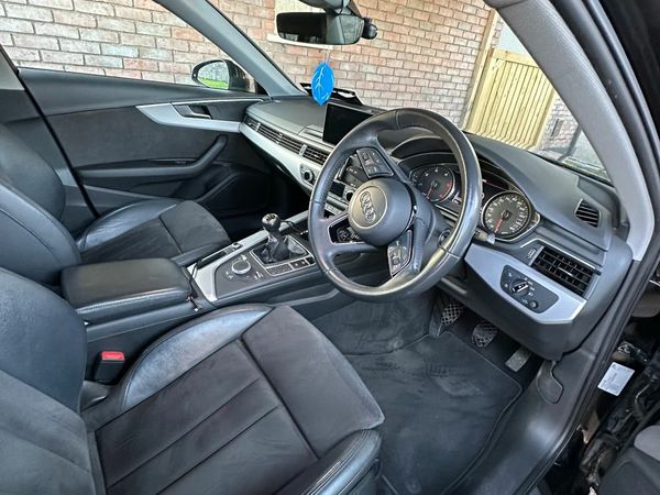 Audi A4 Saloon, Diesel, 2017, Black