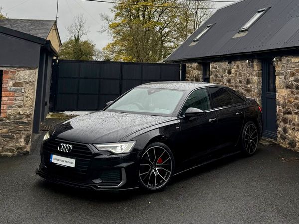 Audi A6 Saloon, Diesel Hybrid, 2018, Black