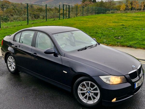 BMW 3-Series Saloon, Petrol, 2008, Black