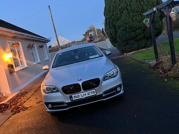 BMW 5-Series Saloon, Diesel, 2015, Silver