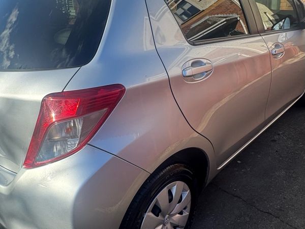 Toyota Vitz Hatchback, Petrol, 2013, Silver