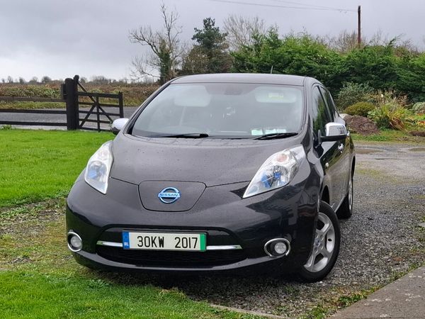 Nissan Leaf Hatchback, Electric, 2017, Black