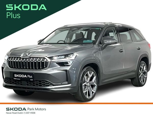 Skoda Kodiaq SUV, Petrol Plug-in Hybrid, 2024, Grey