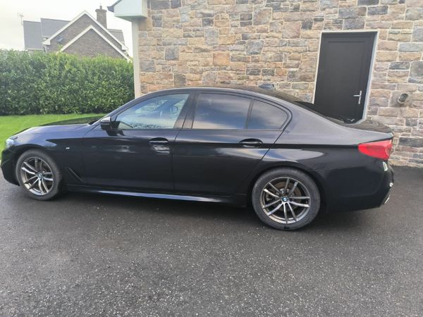 BMW 5-Series Saloon, Diesel, 2019, Black