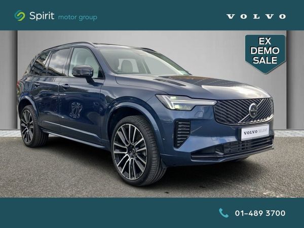 Volvo XC90 SUV, Petrol Plug-in Hybrid, 2025, Blue