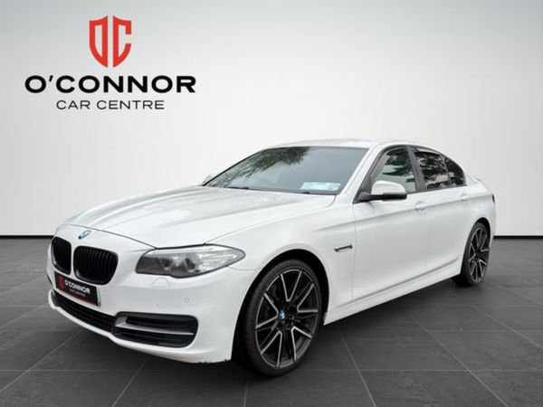 BMW 5-Series Saloon, Diesel, 2015, White