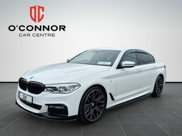 BMW 5-Series Saloon, Diesel, 2019, White