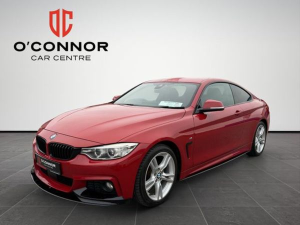 BMW 4-Series Coupe, Petrol, 2016, Red