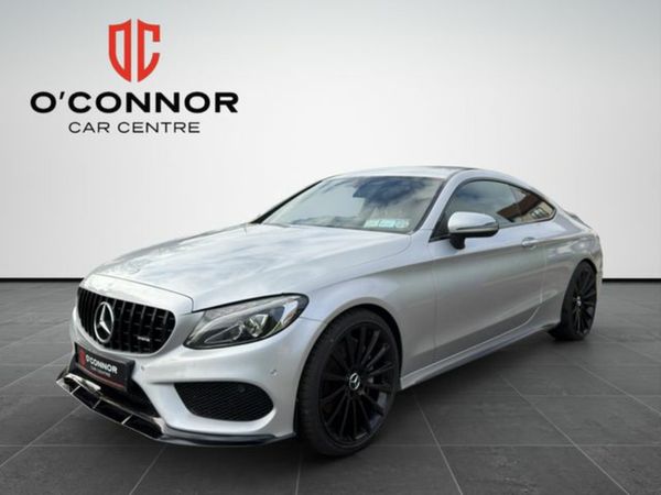 Mercedes-Benz C-Class Coupe, Diesel, 2017, Silver