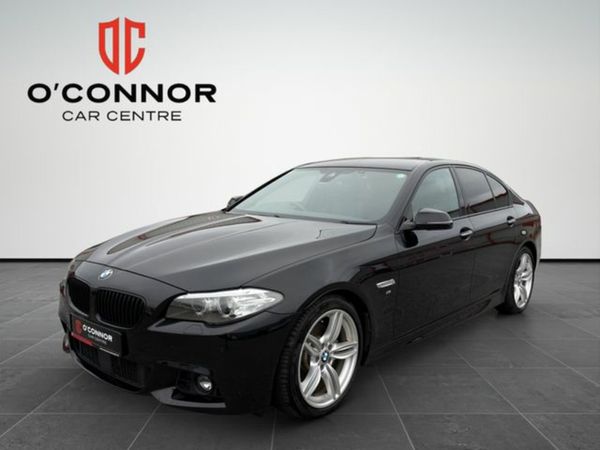 BMW 5-Series Saloon, Diesel, 2016, Black