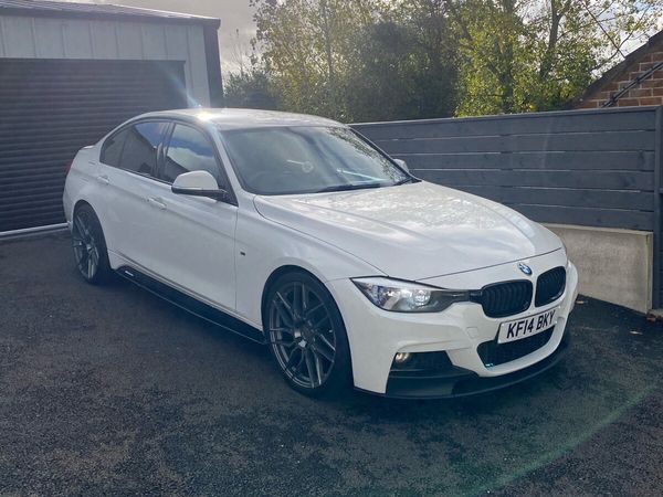 BMW 3-Series Saloon, Diesel, 2014, White