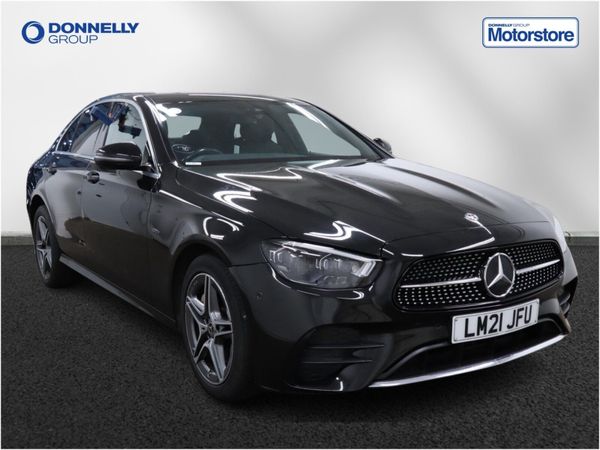 Mercedes-Benz E-Class Saloon, Diesel Hybrid, 2021, Black