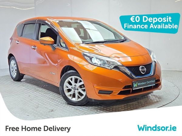 Nissan Note Hatchback, Petrol Hybrid, 2020, Orange