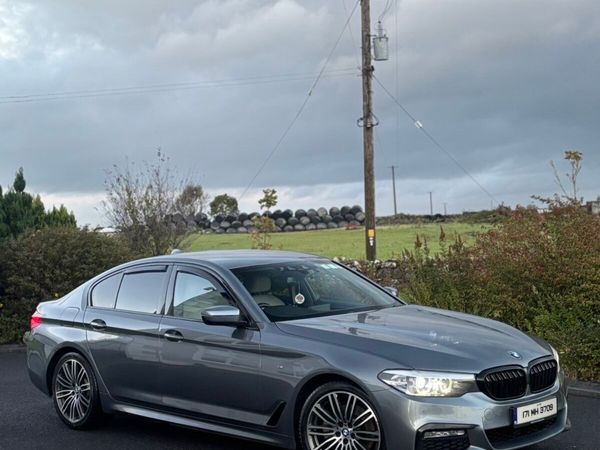 BMW 5-Series Saloon, Diesel, 2017, Blue