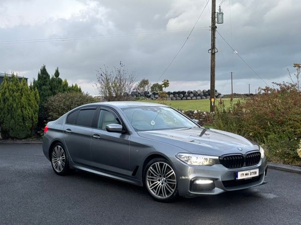 BMW 5-Series Saloon, Diesel, 2017, Blue