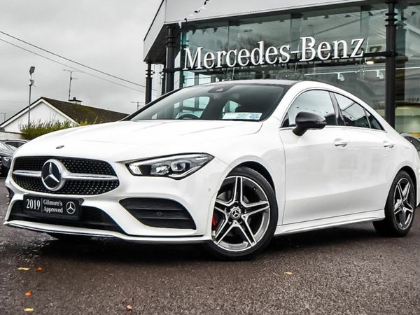 Mercedes-Benz CLA Saloon, Petrol, 2019, White