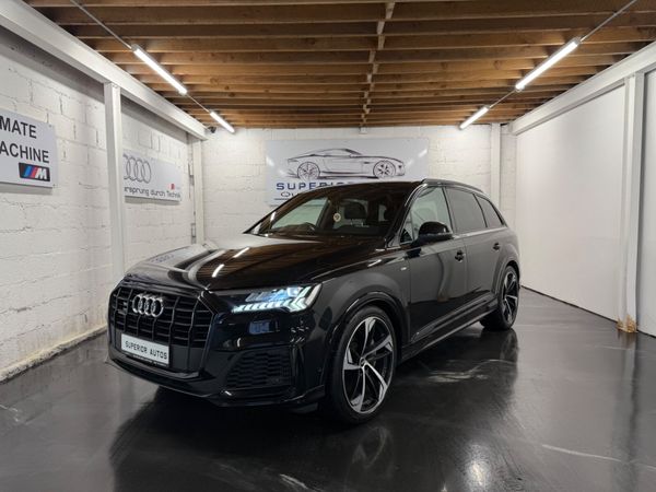 Audi Q7 SUV, Petrol Hybrid, 2021, Black