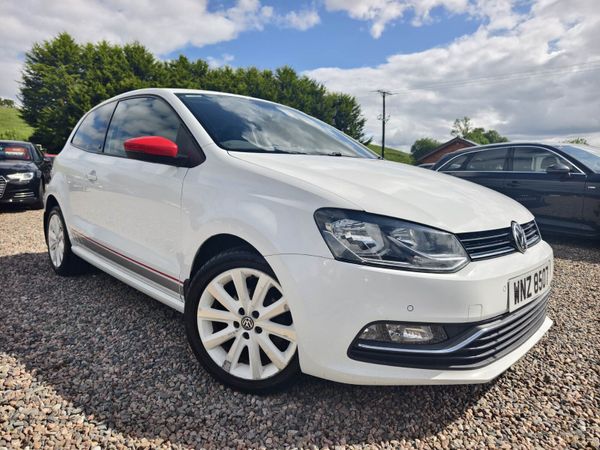 Volkswagen Polo Hatchback, Petrol, 2017, White